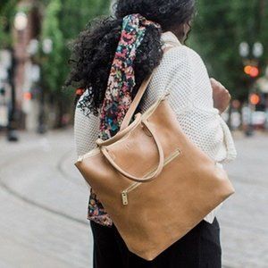Sseko Tote Bag: Brown